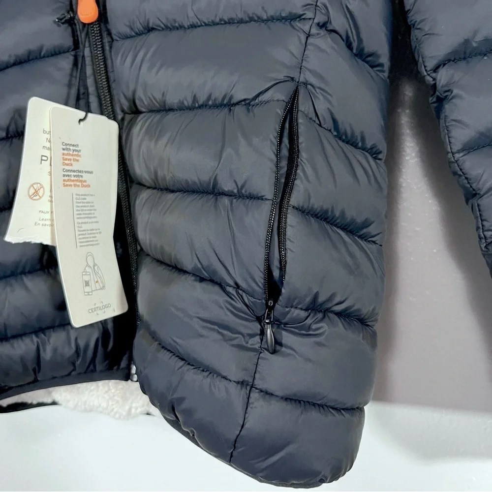 Save The Duck Sherpa Lined Puffer Jacket